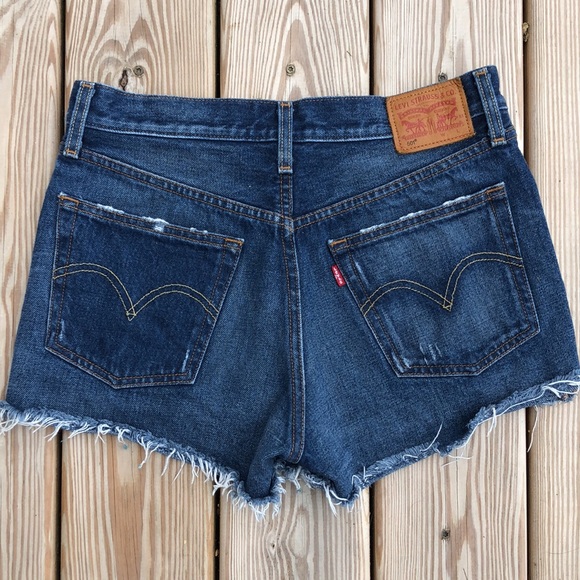 Levi's Pants - LIKE NEW! Levis 501 Cutoff Jean Shorts